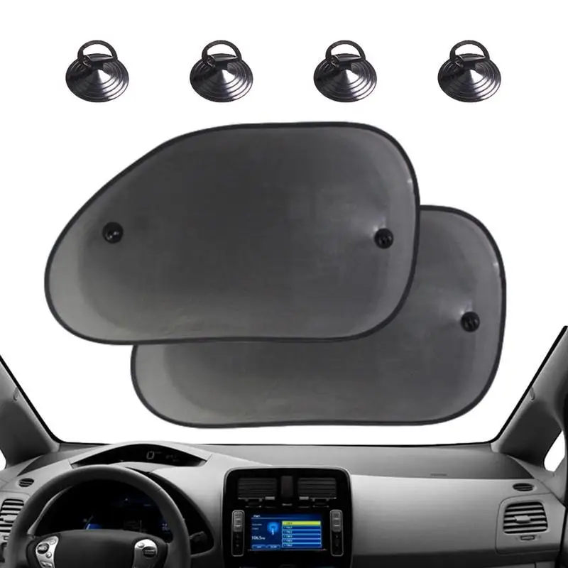 

Car Sun Screen Mesh Shade For Car Window For Kids 2 Pcs Window Shades For Car Side Windows Netting Nylon Cloth UV Protection