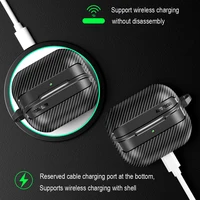 Carbon Fiber Earphone Protector Case For Samsung Galaxy Buds3 / Buds 3 Pro Case Protective Sleeve Cover With Keyring Accessories 5