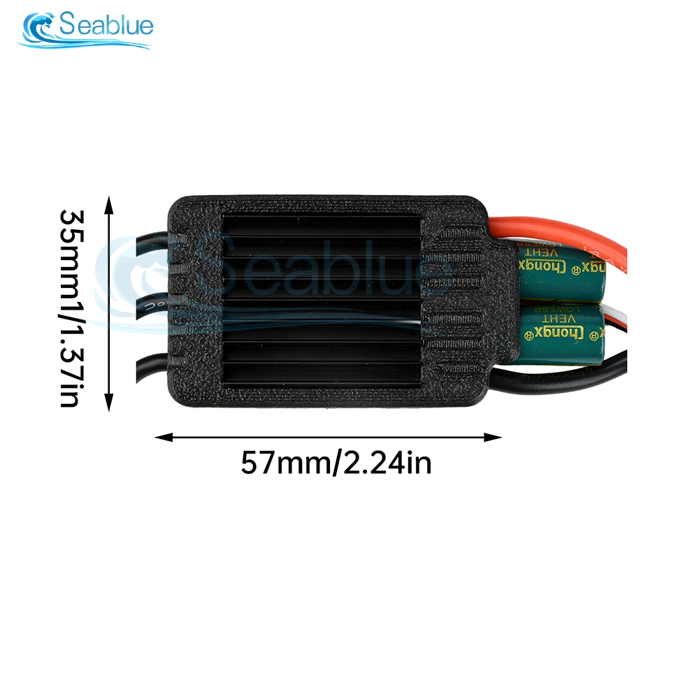 ESC 120A 3-6S BEC 5.2V/7.2V pour RC Drone Voiture