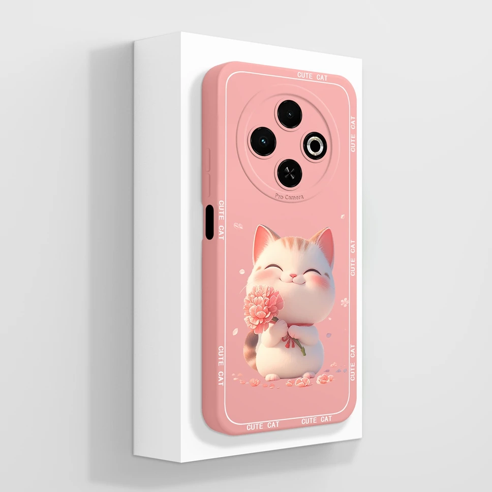 Creative Silicone Painted Anti-Drop Protective Phone Case