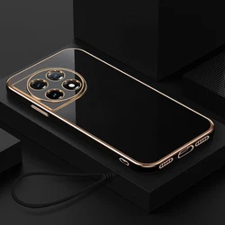Elegant Plating Heart Stand Holder Phone Case for OnePlus Nord CE2Lite (6D black)