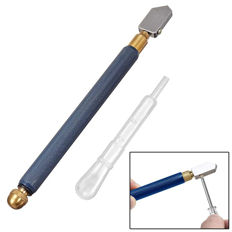 1PCS Oil Feed Carbide Tip Glass Cutter Toyo TC-17 For Glass/Tile Cutting glass cutter