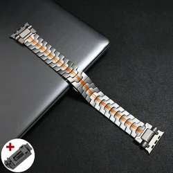 Bracciale in Acciaio Inossidabile Titanio Elegante - Band in Colore di Lusso