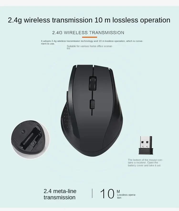 Gaming mouse Wireless mouse Wireless gaming mouse Wireless optical mouse Wireless Mouse 7300G Wireless Mouse Optical Gaming Office Laptop