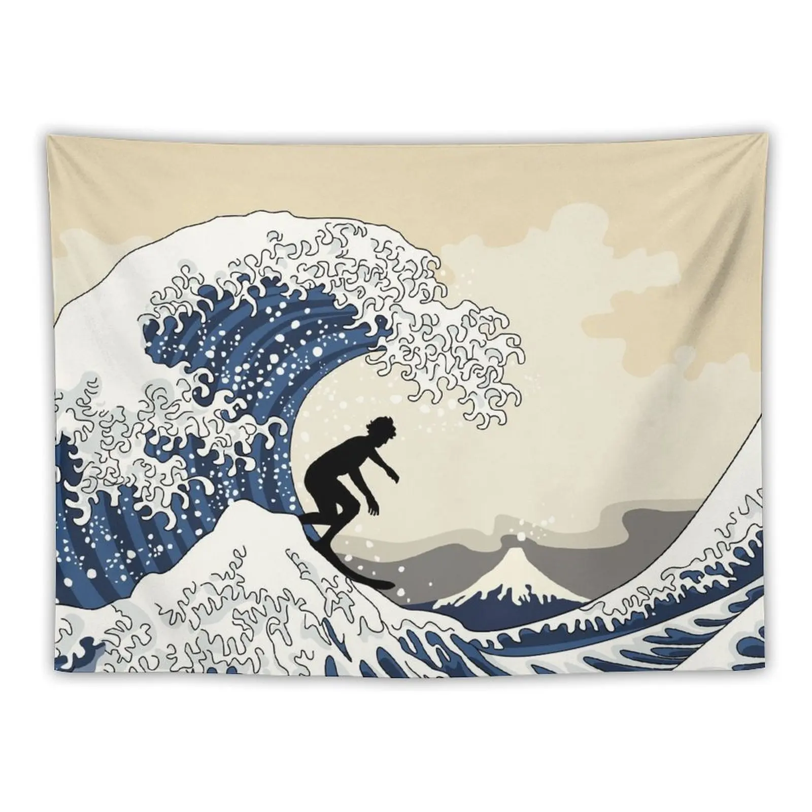 

The Great Surfer of Kanagawa Tapestry House Decoration Decor Home Home Decorations Tapestry