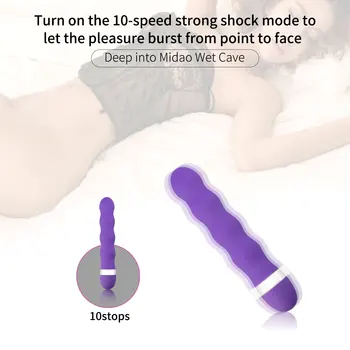 Powerful G-Spot Vibrator For Women Clitoris Stimulator Soft Silicone Realistic Dildo Vibrators Sexy Toys Female For Adults 18 3