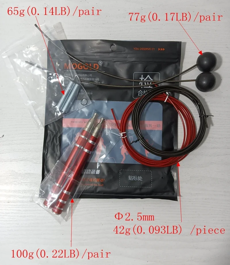 Speed Jump Rope Crossfit Gym Skipping Rope Wireless Jumping Exercise Equipment Home Gym Bodybuilding Man Black Red New