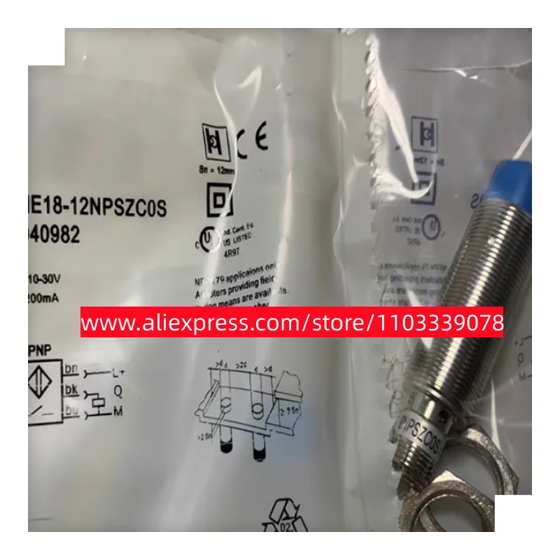 

3PCS New inductive proximity switch IME18-12NPSZCOS