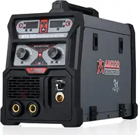 Welding Machine 205 Amp MIG/TIG-Torch/Stick Arc Combo Welder, Weld Aluminum(MIG) 110/230V Dual Voltage Welding New 2