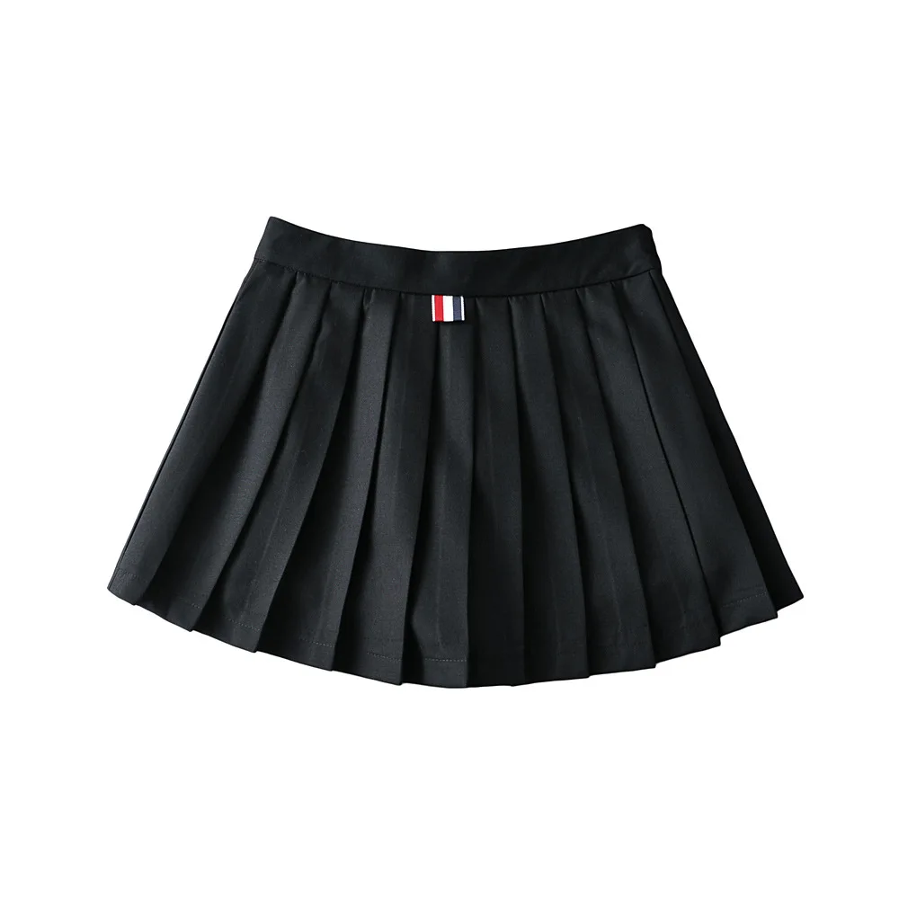 2022 Summer New Streetwear Mini Women Skirts Tb Pleated Skirt Petticoat Faldas High Waist Short Tennis Skorts Y2k Jupe Blanche summer skirts Skirts