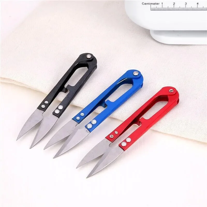 Cutter for Yarn U Shape 1pcs Sewing Scissors Thread Threads Fabric Craft Needlework Scissors DIY Sewing Supplies
