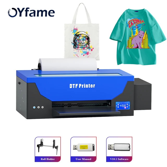 XP600 dtf printer dtf Transfer Film T-shirt printing machine impresora dtf  a3 Printer For T-Shirt Jeans Shoes Hoodies Fabric - AliExpress