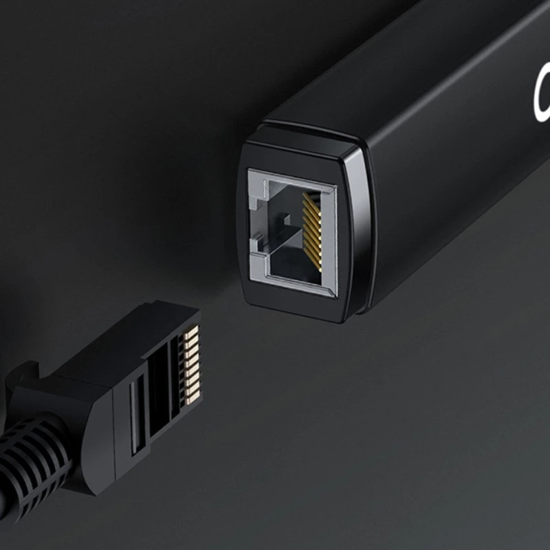 USB 이더넷 USB-A RJ45 어댑터 100/1000M 유형 네트워크 카드 USB 이더넷 P8DC
