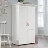 Miscellaneous Storage Craft & Sewing Armoire, L: 35.11" x W: 21.81" x H: 61.58", Glacier White finish 1
