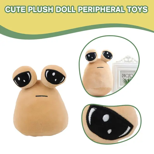 Plush My Pet Alien Pou Plush Toy 22cm The Maw Plush Toys Animal Gift