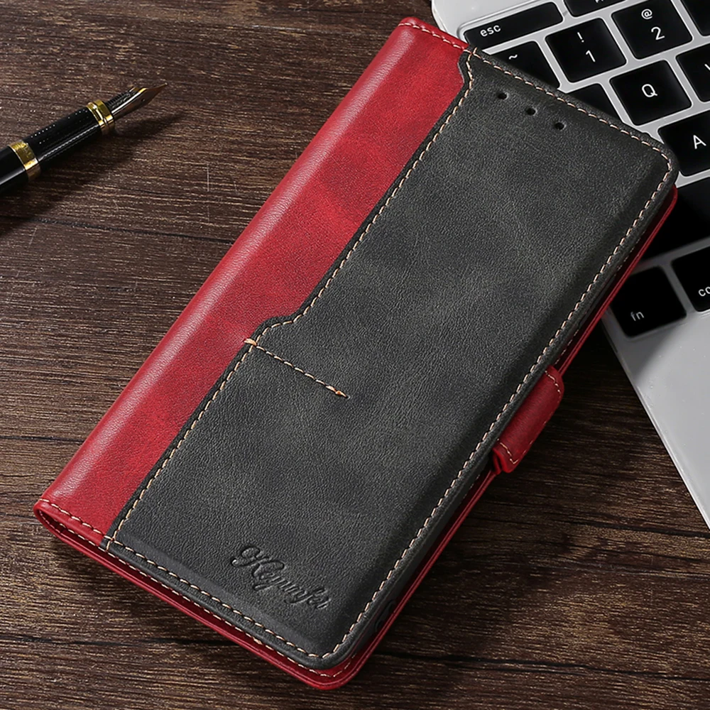 Кожаный чехол-книжка для Motorola Moto Edge 20 Lite Pro Fusion Cover S X30 | Мобильные телефоны и