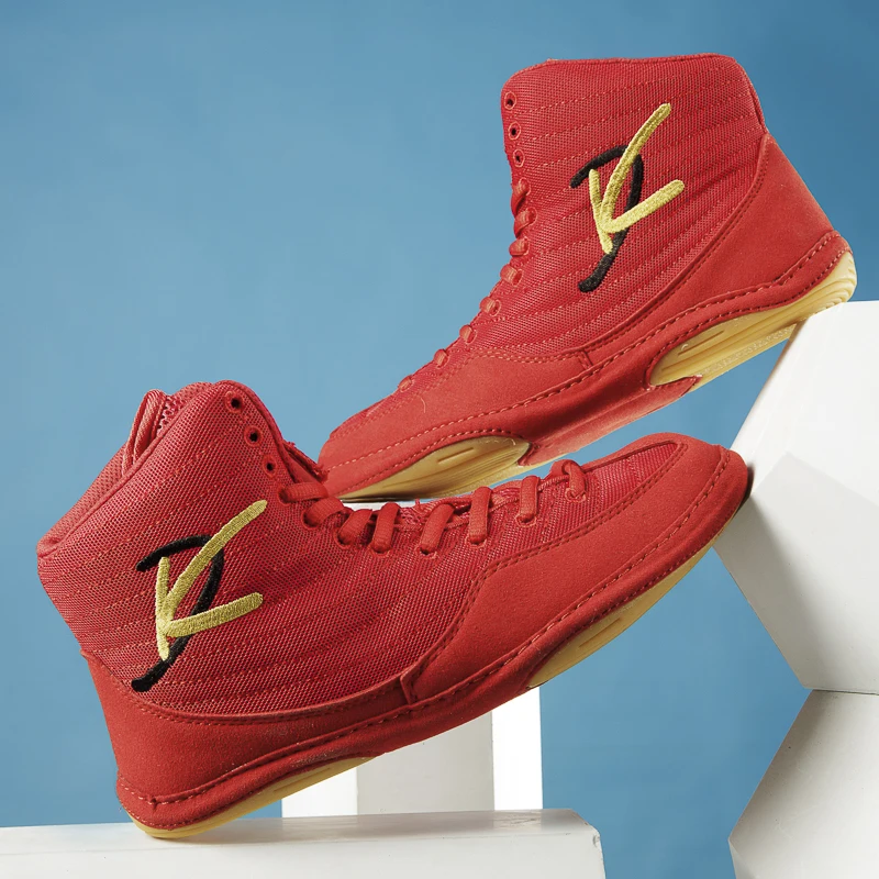 Brand New Wrestling Boxing Boots Men'S And Women'S Professional Training Sneakers Men'S Fighting Combat Shoes Size 36-45