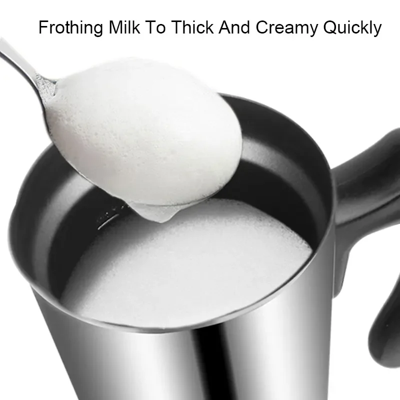 Multifunction Electric Milk Frother Milk Steamer Creamer Heater with New Foam Density for Latte Cappuccino Hot Chocolate