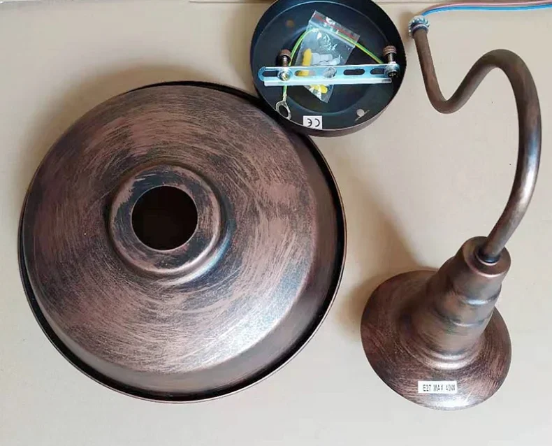 Retro Vintage Wall Mounted Lamp Loft Industrial Rust American Style Outdoor Indoor Light Luminaire Corridor Aisel Bar Waterproof