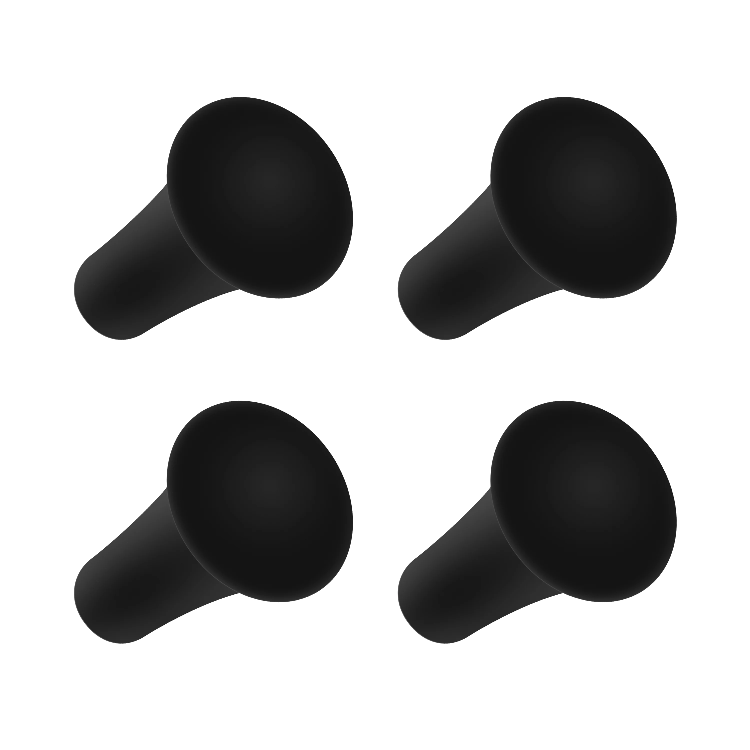 Gummikappe für X-Grip-Halterung, kompatibel mit RAM, Fahrrad, Motorrad, Telefonhalter, Ständer, Telefonhalterung, Kappe