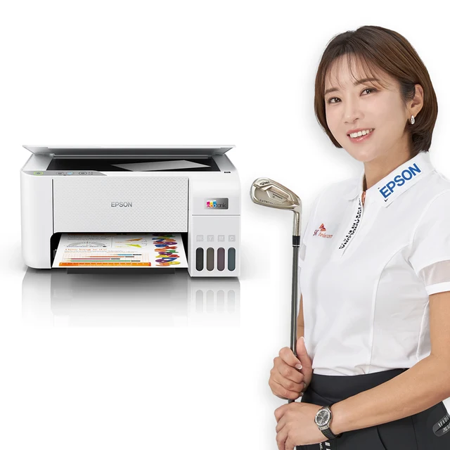 업무 효율성 극대화: 엡손 에코탱크 L3216 정품 가정용 복합기 컬러 프린터