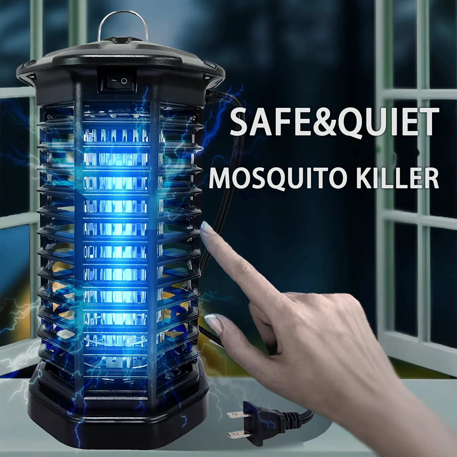 Mosquito Killer Lamp Mosquito Lamp Insects Repeller Bug Zapper 11W Electric Mosquito 110V Zapper Fly Killer for Indoor Insect Fly Trap Indoor Mosquito Killer for Home Garden Pat