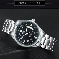 WINNER Business Automatic Watch for Men Calendar Window Fashion Black Dial Fashion Leather Strap Luxury Brand Mechanical Watches 4