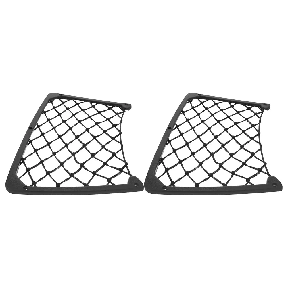 

2 Pcs Net Bag Storage Bags Cars Trunk Cargo Organizer Pouch Mesh Pocket Seat Nylon Pockets for