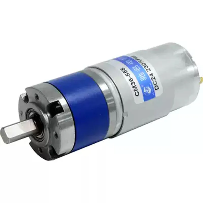 12V 24V DC 유성 기어 모터, 로봇 스마트 홈, 자동차 산업 제어 기어 모터 CM36-555