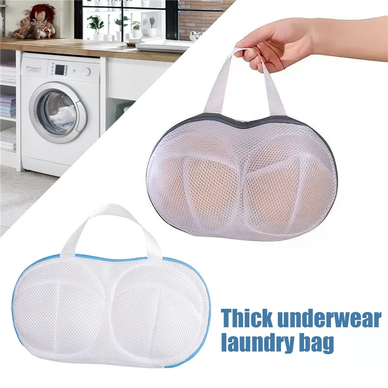 1pc Bra Laundry Bag Fine Mesh Underwear Dirty Clothes Laundry Bags Washing  Machine Washable Mesh Laundry Basket Clean Bags - AliExpress