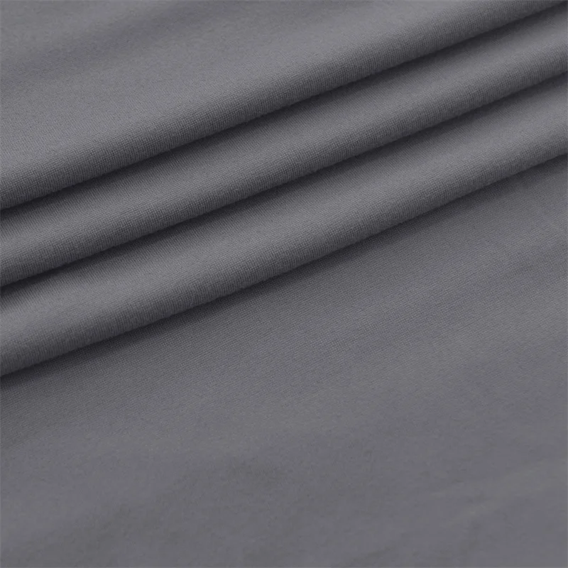 1Pc Water Repellent Bar Chair Cover Anti-dirty Short Back Chair Seat Slipcover Solid Color Armless Stool Protector for Hotel 5