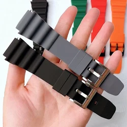 20mm 22mm Silicone Strap for Seiko Citizen Quick Release Sport Waterproof Diving Men Soft Rubber Replacement Bracelet Watch Band