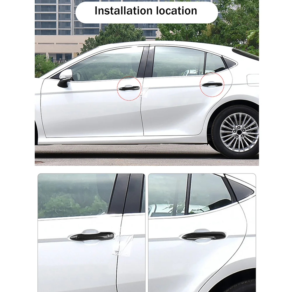 Für GWM Haval H6 2022~2026 2023 2024 2025 Auto-Außentürgriffabdeckung Türschalen-Schutz Aufkleber Dekorative Zubehörteile – Detail 4