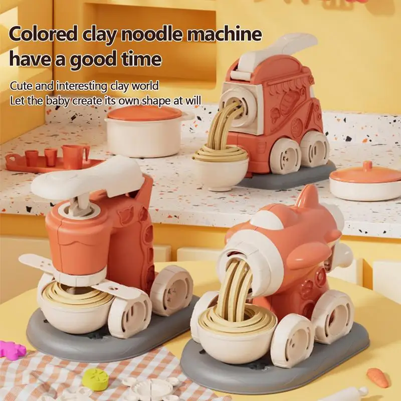 Playdough Set Kitchen Creations Noodle Machine Playset Cooking Toys Dough  Accessories For Boys And Girls Birthday Christmas Gift