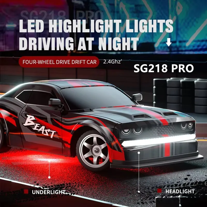 SG216 MAX/PRO SG218 PRO Brushless RC Car 1:16 High Speed Remote Control Cars 70KM/H Four-wheel Drive RC Sports Car 40KM/H Car 6