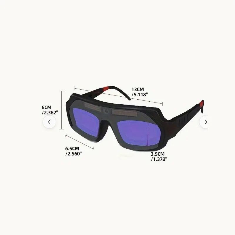 Welding Helmet Protective Glasses Solar Automatic Dimming Welding Mask 1PC