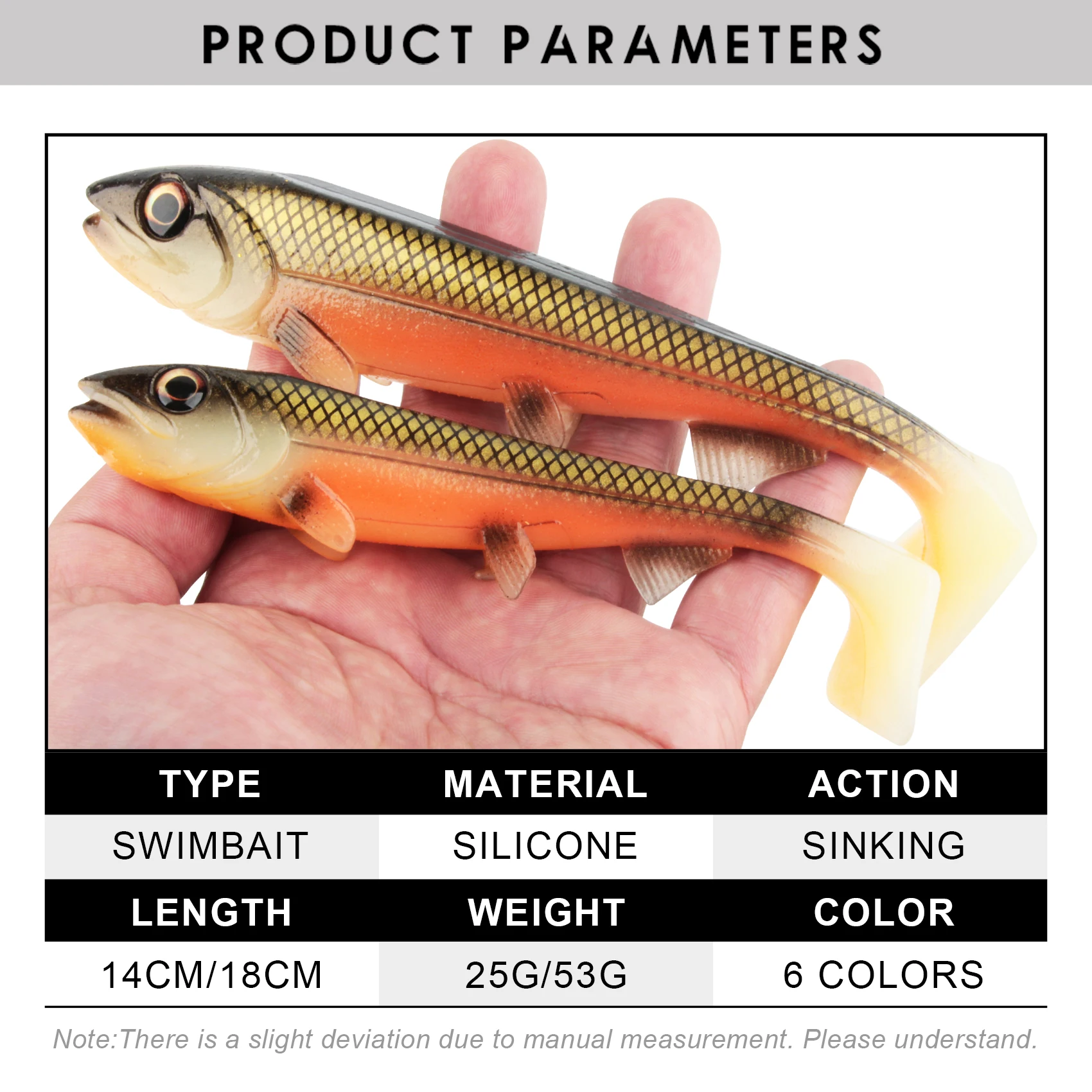 Bombshad Swimbait Lure 2