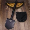 WPKOPYA U.S.A  440c Outdoor Multi-purpose fiberglass handle tactical shovel, jungle camping survival shovel, vehicle shovel 2