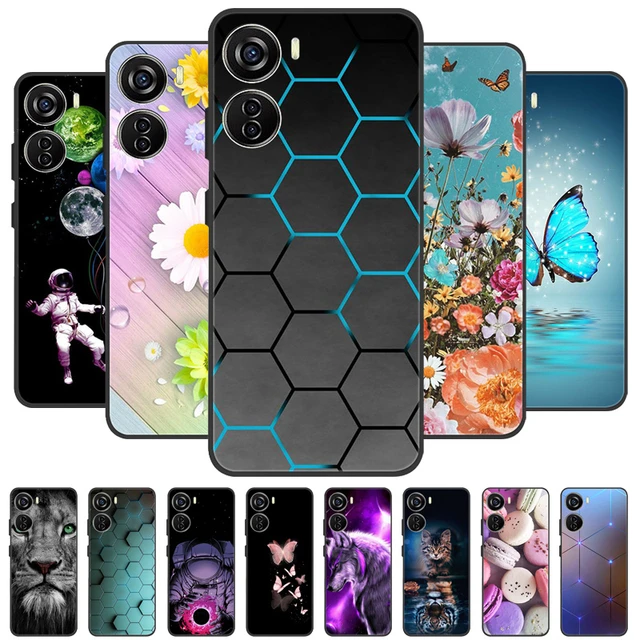 Phone Case For ZTE Blade V40 Design Cases Soft Silicone Cover For ZTE Blade V40  Design 8046 Fashion Case V40Design Protector - AliExpress