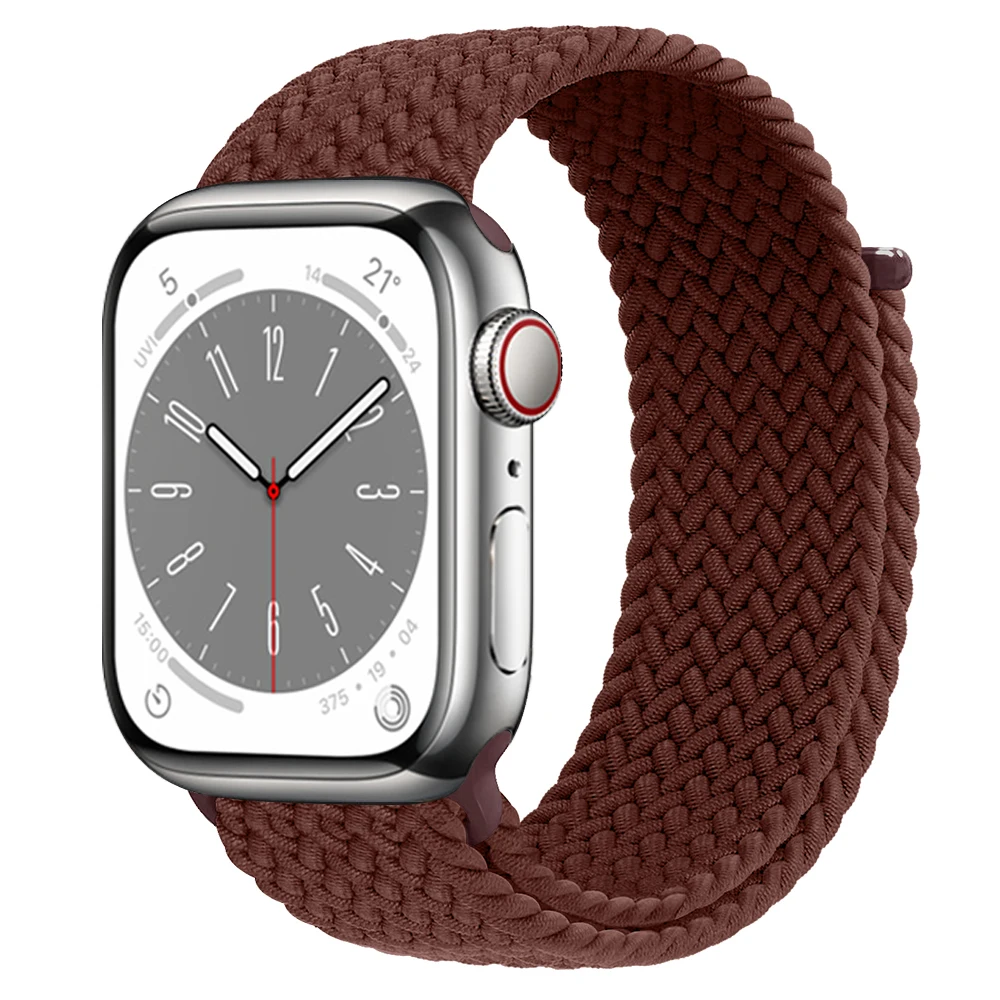 Braided Solo Loop Apple Watch Band - Stylish and Comfortable Bracelet Strap