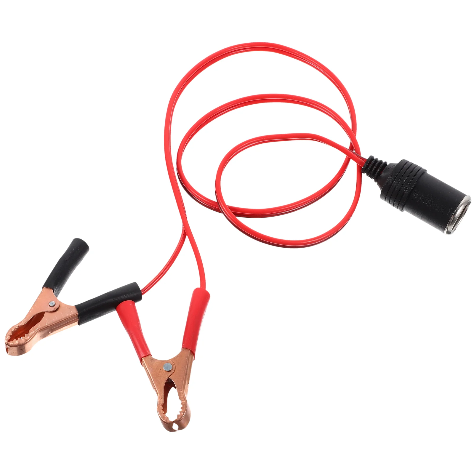 15M Car Terminal Clamp Clip-on Cigarette Lighter Socket Power Adapter Car Booster Jumper Cables Battery Terminals Clamps
