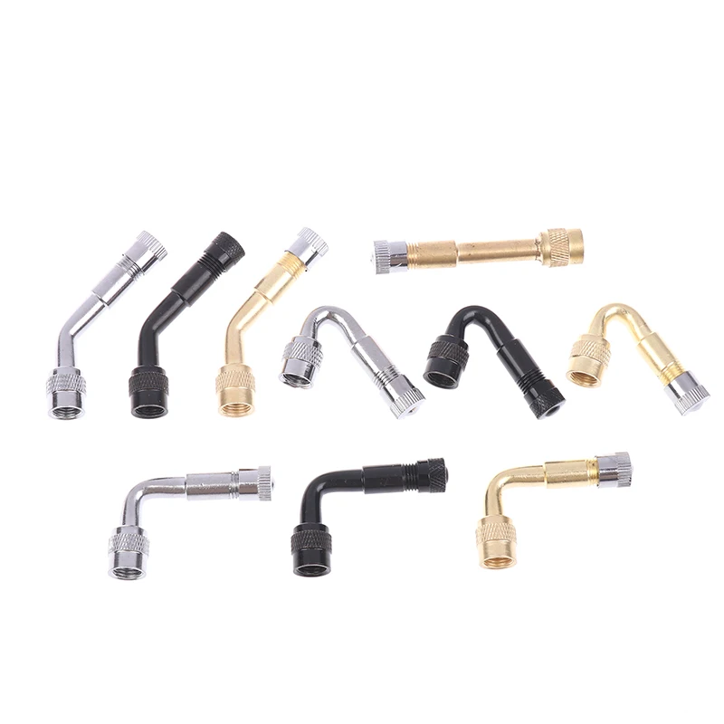 Valve Adaptor 45 90 135 Degree Angle Bent for Motorcycle Truck Car Moto Bike