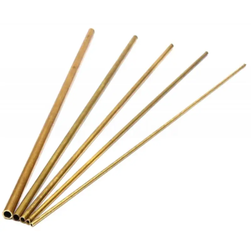 1PC Brass Tubes Diameter 2 mm-20 mm Length 500 mm Long 0.5-2mm Wall Brass Pipe Tube Cutting Tool brass tube