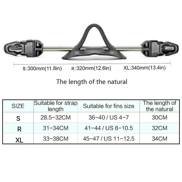 편안하고 안정적인 DEMMET 용수철 핀 스트랩으로 다이빙 경험 향상
