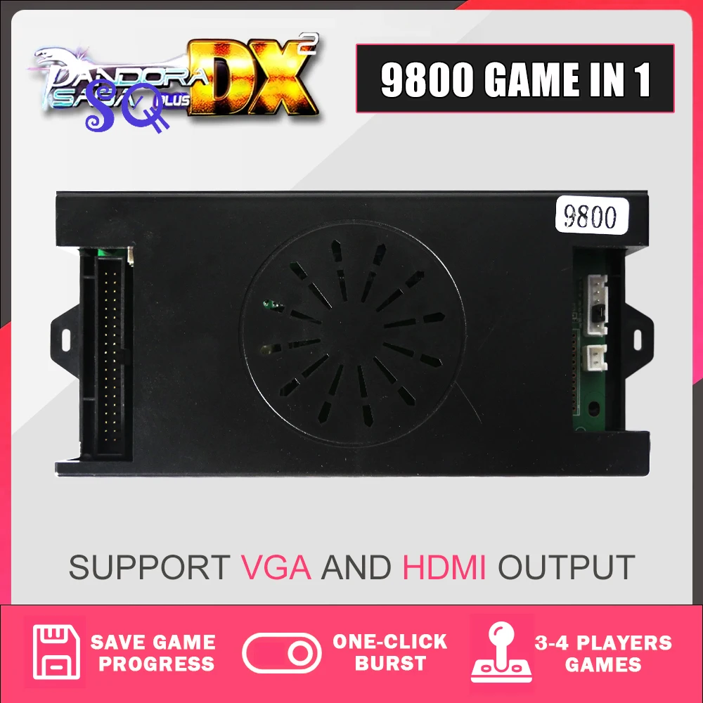 Pandora-Saga-Box-DX2-9800-in-1-PCB-Family-Mainboard-Retro-Arcade-Game ...