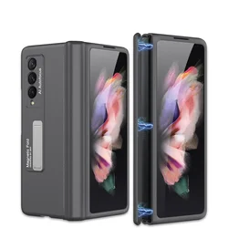 GKK Magnetic Hinge Armor Shockproof Matte Hard Case for Samsang  Z Fold 2 (Grey)