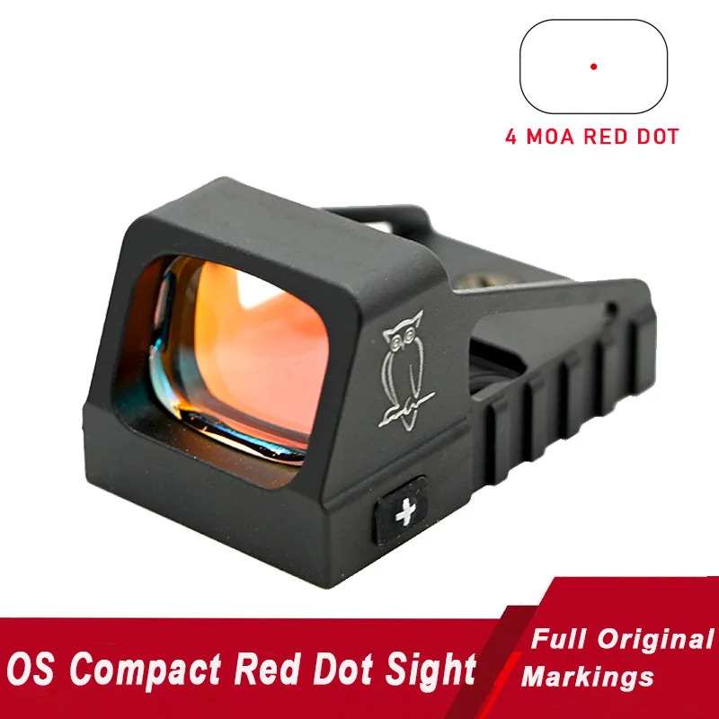 Tactical NOBLEX NV OS Compact Red Dot Sight 1x23 for Glock MOS 4