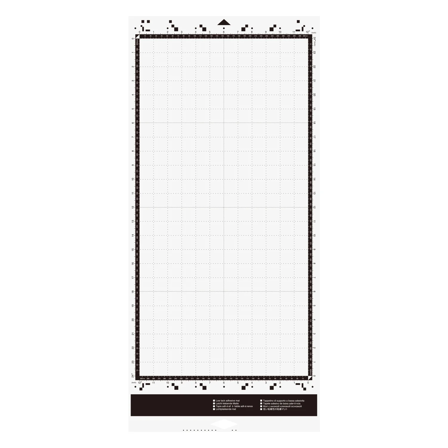 12x24인치 브라더 SDX 스캔앤컷 커팅 매트 표준/저점착 비닐 DIY 선물용 미끄럼 방지 내구성 보호필름 포함