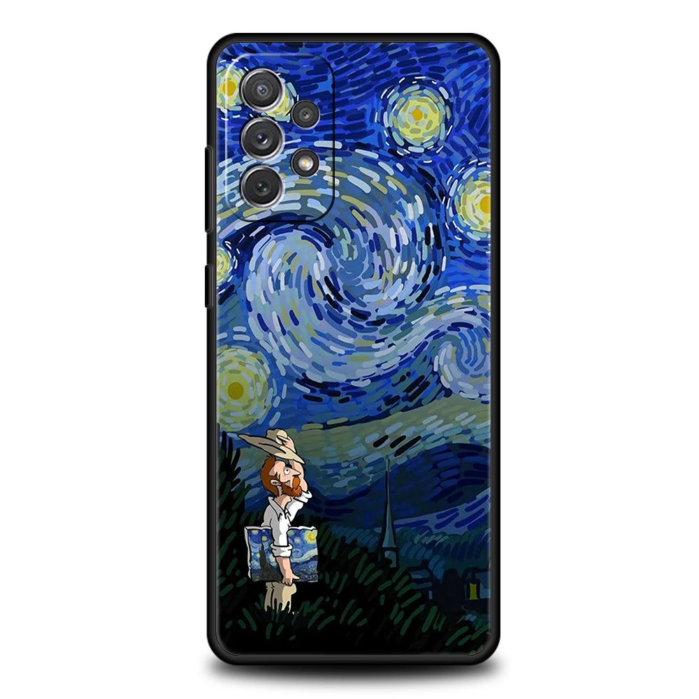 Artistic Van Gogh Series Soft Shell Phone Case