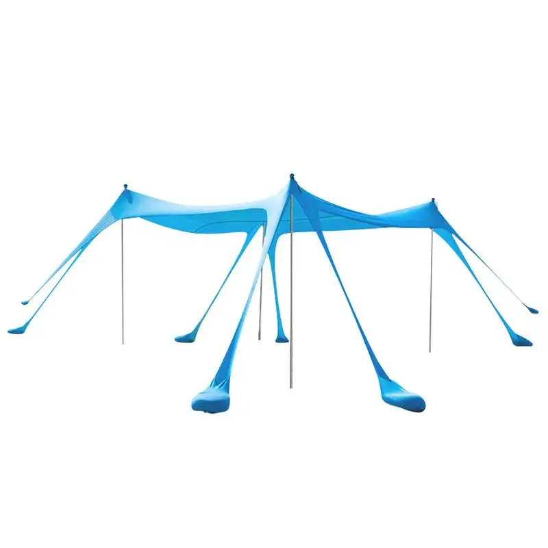 

Beach Canopy Beach Canopy Tent UPF50 Travel Beach Umbrella With Storage Bag Portable Outdoor Sun Tents For Camping Fishing